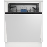 Masina de spalat vase incorporabila Beko BDIN16435, 14 seturi, 6 programe, HygieneIntense, AutoDoor Opening, Clean&amp;amp;Shine, Clasa D, 60 cm