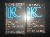 Eugen Lovinescu - Istoria literaturii romane contemporane 2 volume