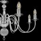 Candelabru, argintiu, 8 becuri E14 - 11
