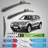 Cumpara ieftin Ștergătoare Auto TeamCar&reg; Set Complet Față + Spate pentru BMW X3 F25 (2010-2017)