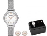 Ceas Dama, Emporio Armani, Cleo AR80065SET, Set cu Cercei - Marime universala