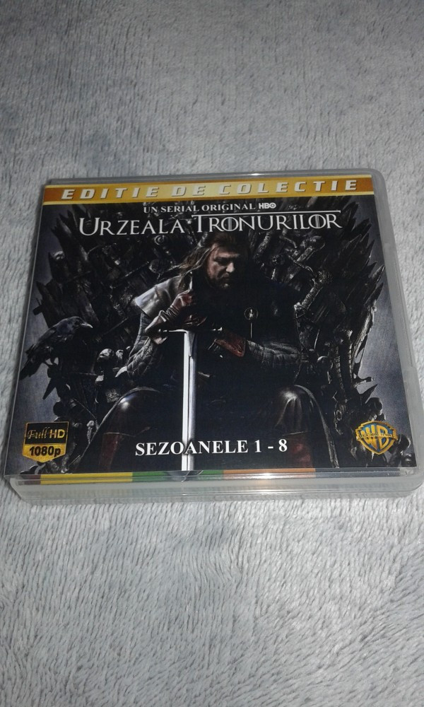 Urzeala Tronurilor - Game of Thrones Sezoanele 1 - 8, Alte tipuri suport,  Fantastic, Romana | Okazii.ro