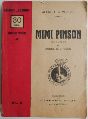 Mimi Pinson &amp;ndash; Alfred de Musset foto