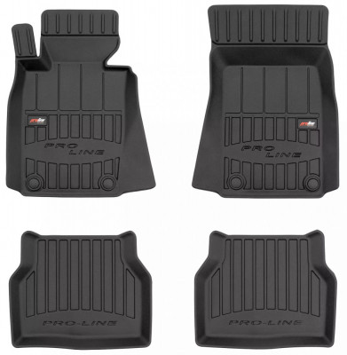 Set Covorase Auto Cauciuc Negro Bmw Seria 5 E39 1995-2004 Pro Line Tip Tavita 3D 3D407367 foto