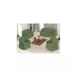 Cumpara ieftin Set 4 huse 3211, pentru canapea 3 locuri, canapea 2 locuri si 2 fotolii Verde - HSE09