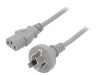 Cablu Alimentare 3x1mm2 IEC C13 5m Gri