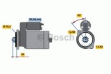 Starter VW BORA (1J2) (1998 - 2005) BOSCH 0 986 020 780
