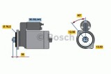 Starter VW GOLF IV (1J1) (1997 - 2005) BOSCH 0 986 020 780