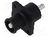 Conector alimentare DC, 1,5kV, 1 pini, seria ES-100A, {{Dimensiune pin}}. DEGSON ELECTRONICS - ESS-100A-16-S-BK-00