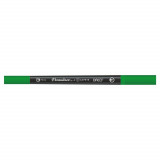 Pix Liner cu Doua Capete Daco Pensuliner, Varf Metalic 0.4 mm si Varf Tip Pensula, Verde, Pixuri Linere, Linere Daco, Pix cu Doua Capete, Pixuri Doua