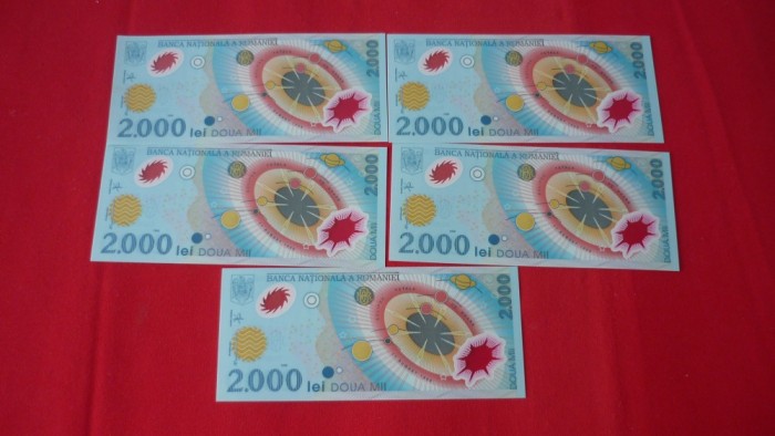 2000 LEI 1999 ECLIPSA LOT 5 BUC. CONSECUTIVE
