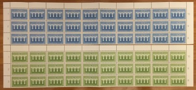 Netherlands 1984 30 x Europa CEPT in fold block Mi.1251-1252 MNH CC.008 foto