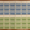 Netherlands 1984 30 x Europa CEPT in fold block Mi.1251-1252 MNH CC.008
