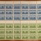 Netherlands 1984 30 x Europa CEPT in fold block Mi.1251-1252 MNH CC.008