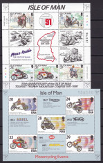 Man sport moto 8 serii + 3 blocuri MNH w59 foto