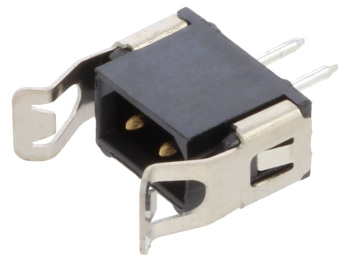 Conector soclu PCB-cablu 2 pini, 2mm