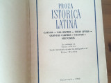 PROZA ISTORICA LATINA- CAESAR/ SALLUSTIUS/ TITUS LIVIUS/ TACITUS/ SUETONIUS