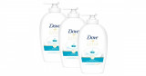 Dove Protect&amp;amp;Care Foly&eacute;kony Kr&eacute;mszappan antibakteri&aacute;lis &ouml;sszetevőkkel 3x250ml