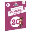 Fișe Exersare Numere 0-20, Editura Gama, Carte Educativă copii, Abilități cognitive, Matematica, Auxiliar școlar, Bibliografie școlară