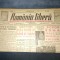 ZIAR ROMANIA LIBERA 13 OCTOMBRIE 1945 URSS RESTITUE FLOTA DE RAZBOI
