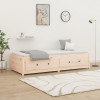 VidaXL Pat de zi Single, 90x190 cm, lemn masiv de pin