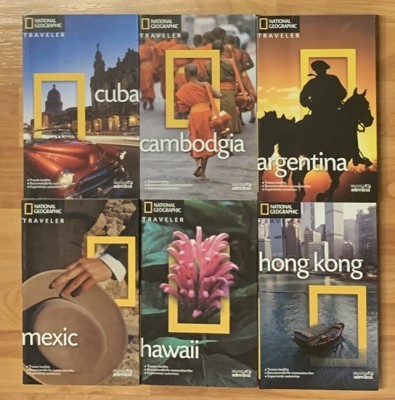 Set 6 carti National Geographic Travel (Adevarul) foto