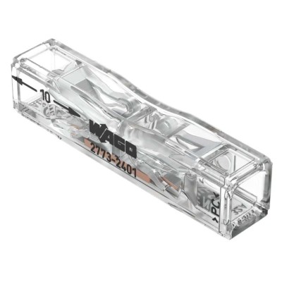 WAGO conector de imbinare in linie pentru conductori masivi monofilari 0.2-4mm2 2773-2401 foto