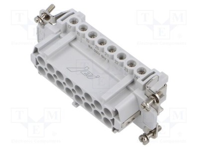 ILME Conector HDC inserturi de contact mamă JNE PIN 16 16 PE 16A foto