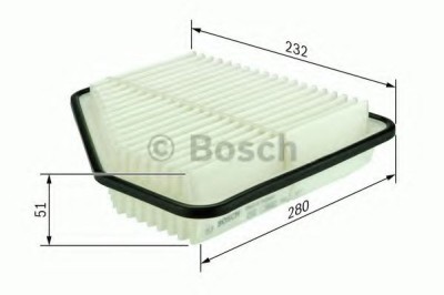 Filtru aer LEXUS SC (UZZ40_) (2001 - 2010) BOSCH F 026 400 162 foto
