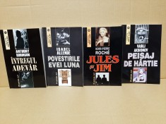 Cele 4 vol. ale colectiei NOPTI ALBE (Ed.Elit): V.Aksionov: Peisaj de h&acirc;rtie / A.Robinson: &Icirc;ntregul adevăr / Isabel Allende: Povestirile Evei Luna...