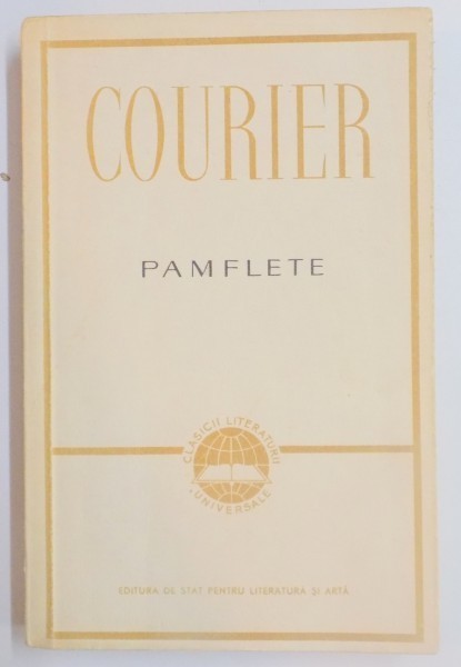 PAMFLETE de PAUL-LUIS COURIER