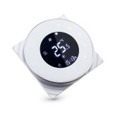 Cumpara ieftin Termostat inteligent incastrabil PNI SafeHome PT38R WiFi 16A, control prin internet incalzire electrica in pardoseala, aplicatie mobil Tuya Smart, int