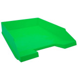 Tavita pentru documente, suport din plastic, 34,5x25x6,5 cm, verde, Nebo