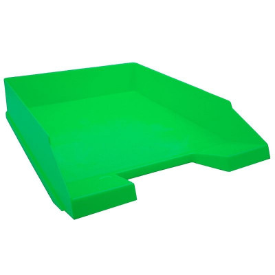 Tavita pentru documente, suport din plastic, 34,5x25x6,5 cm, verde foto