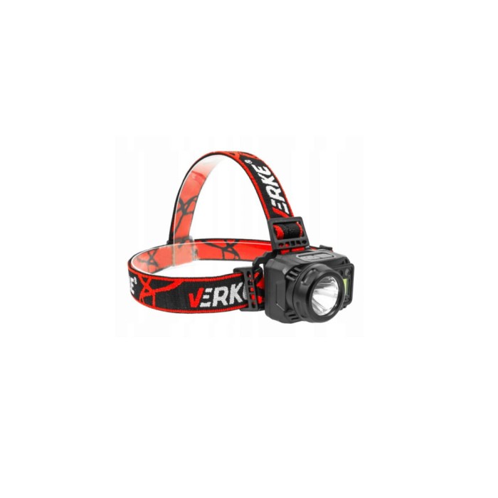 Lampa cu acumulatori pentru atelier, prindere pe cap, 350 Lm 1200 Mah, Verke