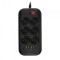 Prelungitor cu protectie Serioux, 6 prize schuko, input 100-240V, 50-