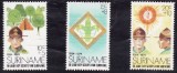 C1638 - Surinam 1974 - Cercetasi 3v. neuzat,perfecta stare