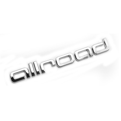 Emblema Allroad Audi spate portbagaj foto