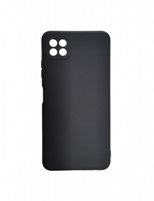 Husa telefon silicon Samsung Galaxy A22 4G a225 matte black foto