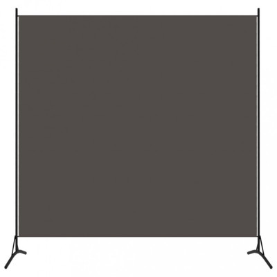 Gossi separator de camera, antracit, 175x180 cm, textil foto