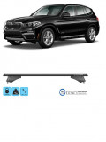 Cumpara ieftin Set bare tranversale aluminiu Bmw X3 G01 2017-2020 TIGER BLACK L 120CM CU ANTIFURT