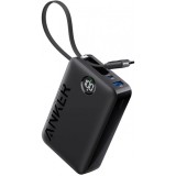 Baterie Externa Anker PowerCore 335, 20000mAh, 22.5W, QC + PD, 1 x USB-A - 2 x USB-C, Neagra A1647G11
