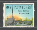 Romania.1994 Biserica Sfanta Maria Cleveland XR.1105