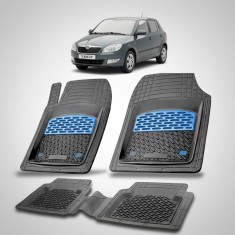 Covorase Skoda Fabia II Compatibile Hatchback 2007-2014 | Blue