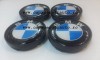 Capace Janta Silicon BMW - Embleme Roti Auto - Set 4 Bucati - Diametru 68mm