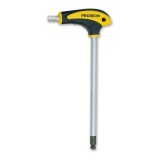 Surubelnita profil hexagonal standard / hexagonal sferic, HEX 10, cu maner in L, Proxxon 22418, 20 mm / 215 mm