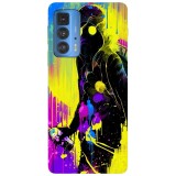 Husa compatibila cu Motorola G20 model Colorful spray paint, Silicon, TPU, Viceversa, Transparent, Carcasa