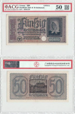 1940, 50 Reichsmark (P-R140) - Germania (ACG 50) foto