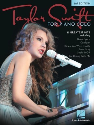 Taylor Swift for Piano Solo - 3rd Edition: 17 of Her Greatest Hits foto