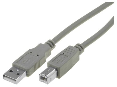 Cablu USB 2.0 A-B 5m gri foto